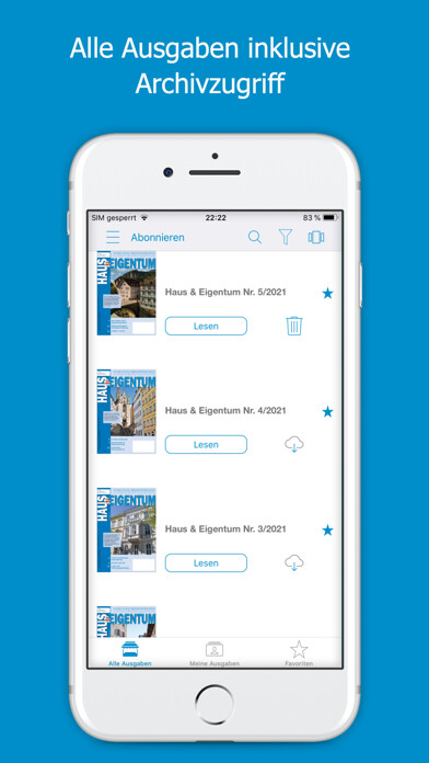 Emulate iPhone app Haus+Eigentum using MyAndroid