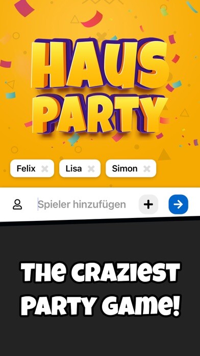 Emulate iPhone app Hausparty · Party Game using MyAndroid