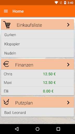 Run android online APK Haus - Segen - Der WG Planer from MyAndroid or emulate Haus - Segen - Der WG Planer using MyAndroid Run android online APK Haus - Segen - Der WG Planer from MyAndroid or emulate Haus - Segen - Der WG Planer using MyAndroid