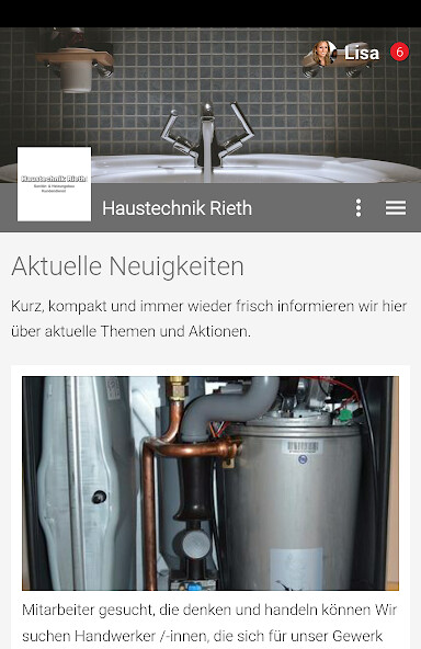 Run android online APK Haustechnik Rieth from MyAndroid or emulate Haustechnik Rieth using MyAndroid