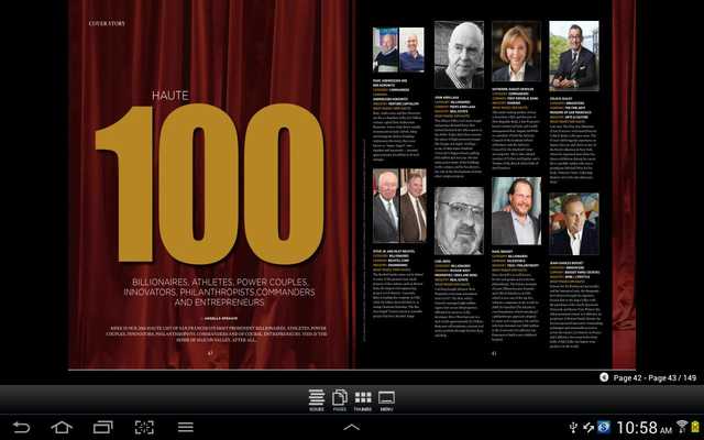 Emulate Android APK Haute Living Mag - SF
