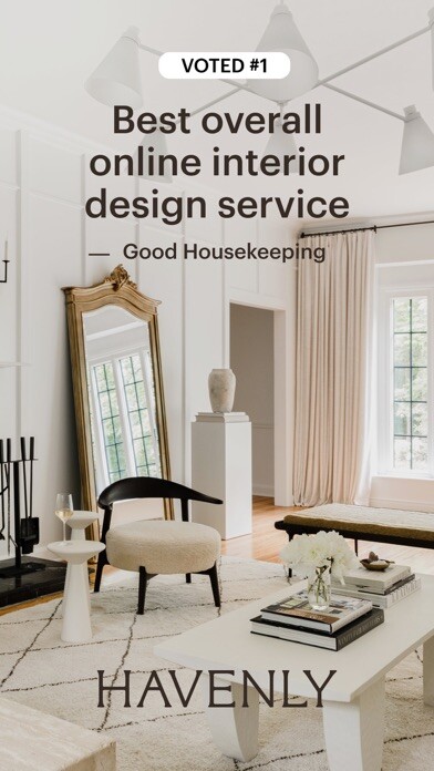 Emulate iPhone app Havenly: Interior Design using MyAndroid