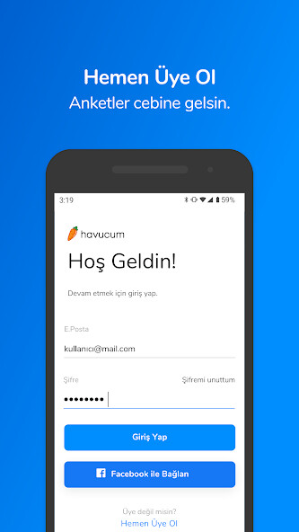 Run android online APK Havucum.com - Online Anket Platformu from MyAndroid or emulate Havucum.com - Online Anket Platformu using MyAndroid