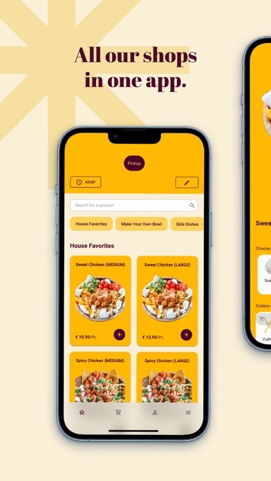 Emulate iPhone app Hawaiian Poké Bowl using MyAndroid Emulate iPhone app Hawaiian Poké Bowl using MyAndroid