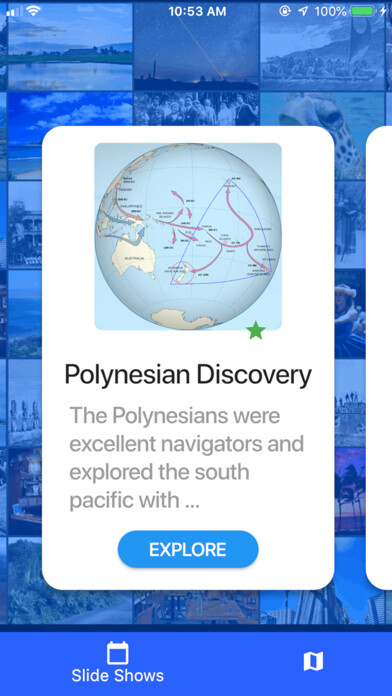 Emulate iPhone app Hawaii Story - Visual History using MyAndroid Emulate iPhone app Hawaii Story - Visual History using MyAndroid