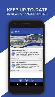 Emulate Android APK Hawthorne Elementary