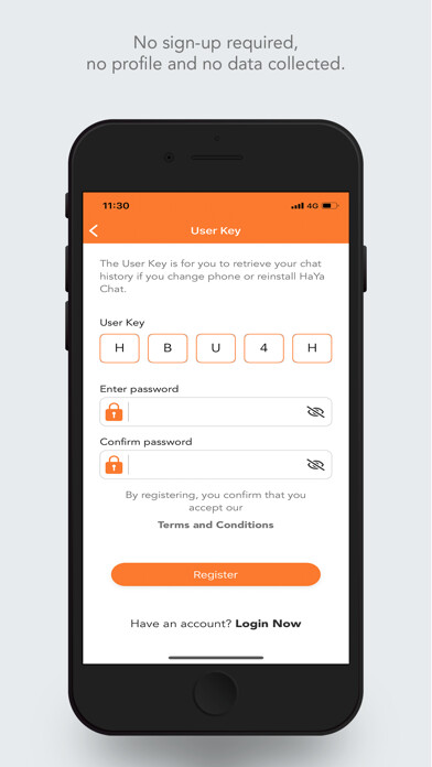 Emulate iPhone app HaYa Chat using MyAndroid Emulate iPhone app HaYa Chat using MyAndroid