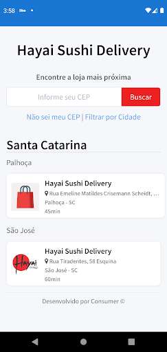 Run android online APK Hayai Sushi Delivery from MyAndroid or emulate Hayai Sushi Delivery using MyAndroid