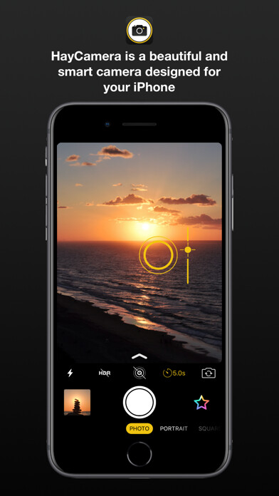 Emulate iPhone app HayCamera 2 using MyAndroid