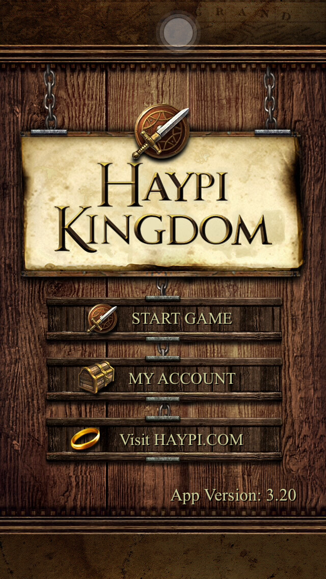 Emulate iPhone app Haypi kingdom using MyAndroid
