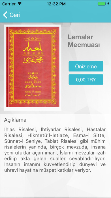 Emulate iPhone app Hayrat Kitaplık using MyAndroid