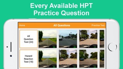 Emulate iPhone app Hazard Perception Test (HPT) using MyAndroid