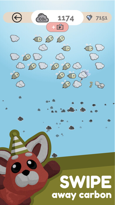Emulate iPhone app Hazel: Tap Away Climate Change using MyAndroid