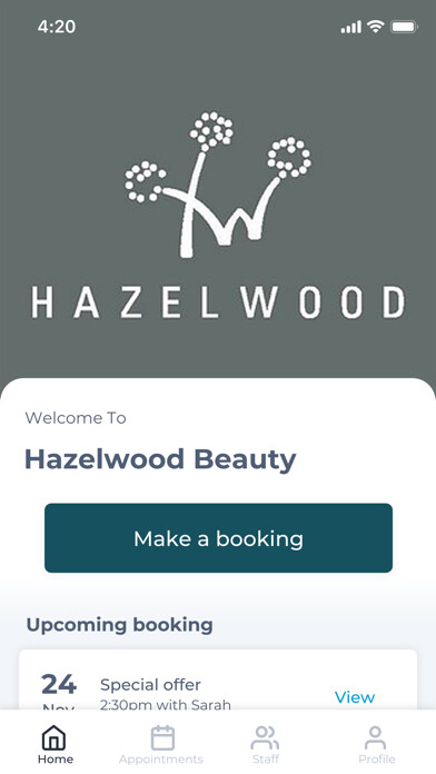 Emulate iPhone app Hazelwood Beauty using MyAndroid