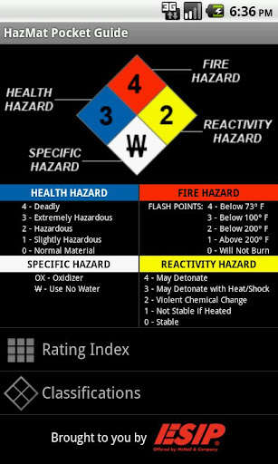 Run android online APK HazMat Pocket Guide from MyAndroid or emulate HazMat Pocket Guide using MyAndroid