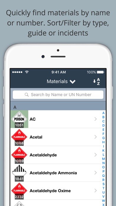 Emulate iPhone app HazMat Reference using MyAndroid Emulate iPhone app HazMat Reference using MyAndroid