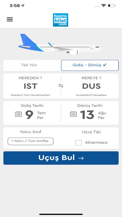 Emulate iPhone app Hazıra Bilet using MyAndroid Emulate iPhone app Hazıra Bilet using MyAndroid