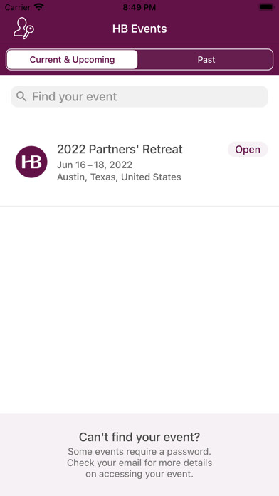 Emulate iPhone app HB Event Hub using MyAndroid Emulate iPhone app HB Event Hub using MyAndroid
