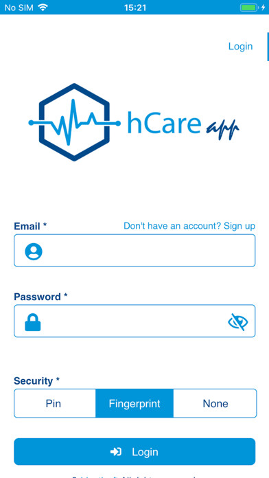 Emulate iPhone app hCare App - Identisoft using MyAndroid Emulate iPhone app hCare App - Identisoft using MyAndroid