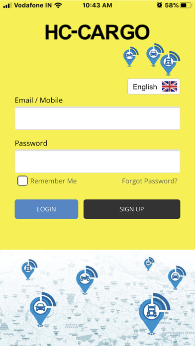 Emulate iPhone app HC CARGO using MyAndroid