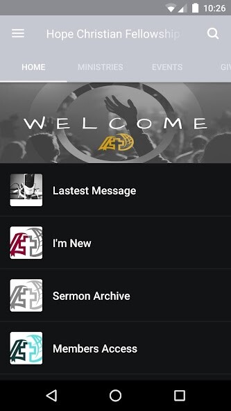 Run android online APK HCF Ministry from MyAndroid or emulate HCF Ministry using MyAndroid
