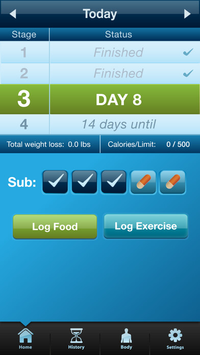 Emulate iPhone app hCG Diet Assistant using MyAndroid Emulate iPhone app hCG Diet Assistant using MyAndroid