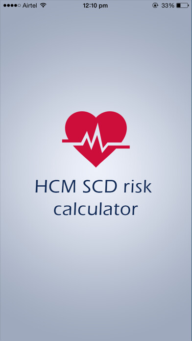 Emulate iPhone app HCM SCD risk calculator using MyAndroid Emulate iPhone app HCM SCD risk calculator using MyAndroid