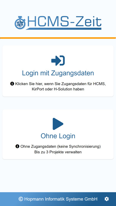 Emulate iPhone app HCMS-Zeit using MyAndroid Emulate iPhone app HCMS-Zeit using MyAndroid