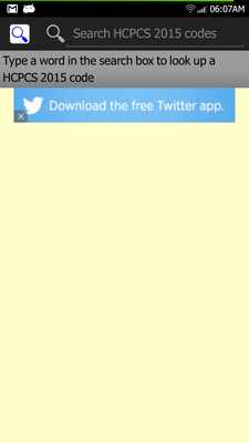 Emulate Android APK HCPCS 2015 Quick Reference Emulate Android APK HCPCS 2015 Quick Reference