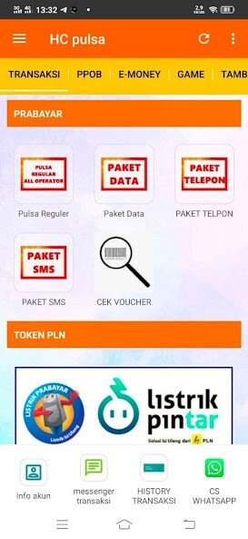 Run android online APK HC pulsa from MyAndroid or emulate HC pulsa using MyAndroid Run android online APK HC pulsa from MyAndroid or emulate HC pulsa using MyAndroid