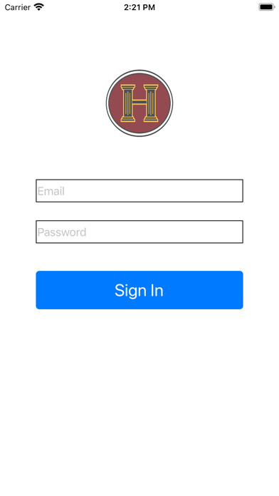Emulate iPhone app HCS BlueRoof using MyAndroid Emulate iPhone app HCS BlueRoof using MyAndroid