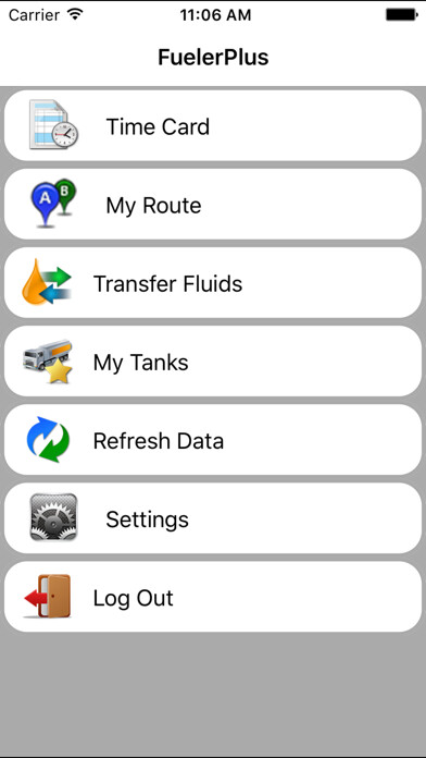 Emulate iPhone app HCSS FuelerPlus (Licensed) using MyAndroid