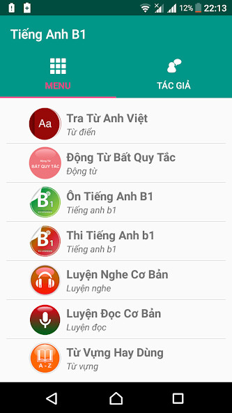 Run android online APK Học Tiếng Anh B1 IELTS B2 C1 from MyAndroid or emulate Học Tiếng Anh B1 IELTS B2 C1 using MyAndroid