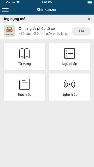 Emulate iPhone app H?c ti?ng Nh?t Shinkanzen using MyAndroid Emulate iPhone app H?c ti?ng Nh?t Shinkanzen using MyAndroid