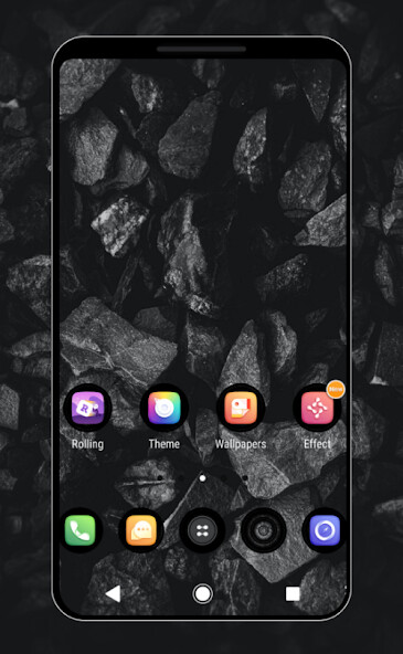 Run android online APK HD Black Theme from MyAndroid or emulate HD Black Theme using MyAndroid