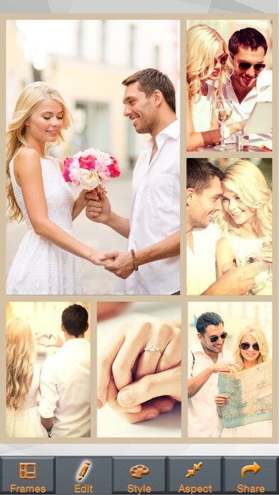 Emulate iPhone app HD Collage Editor using MyAndroid Emulate iPhone app HD Collage Editor using MyAndroid