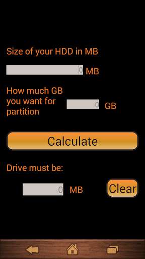 Run android online APK HDD Partition Calculator from MyAndroid or emulate HDD Partition Calculator using MyAndroid Run android online APK HDD Partition Calculator from MyAndroid or emulate HDD Partition Calculator using MyAndroid