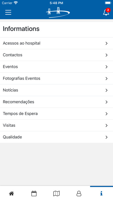 Emulate iPhone app HDFF Hospital Figueira da Foz using MyAndroid Emulate iPhone app HDFF Hospital Figueira da Foz using MyAndroid