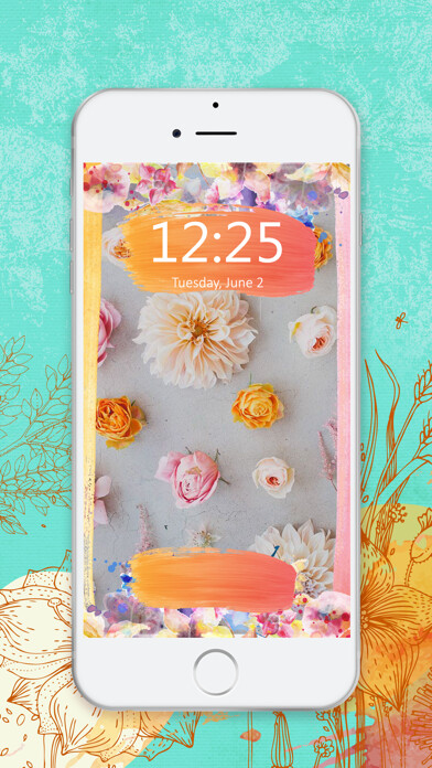 Emulate iPhone app HD Floral Wallpaper - Cool Lockscreen Backgrounds and Blooming Flower Themes for iPhone using MyAndroid Emulate iPhone app HD Floral Wallpaper - Cool Lockscreen Backgrounds and Blooming Flower Themes for iPhone using MyAndroid