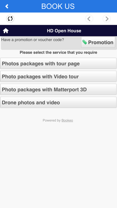 Emulate iPhone app HD Open House Photo Scheduler using MyAndroid Emulate iPhone app HD Open House Photo Scheduler using MyAndroid