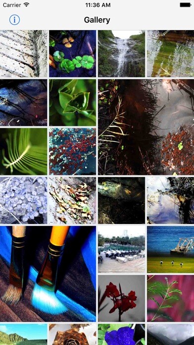 Emulate iPhone app HD Photo Walls using MyAndroid