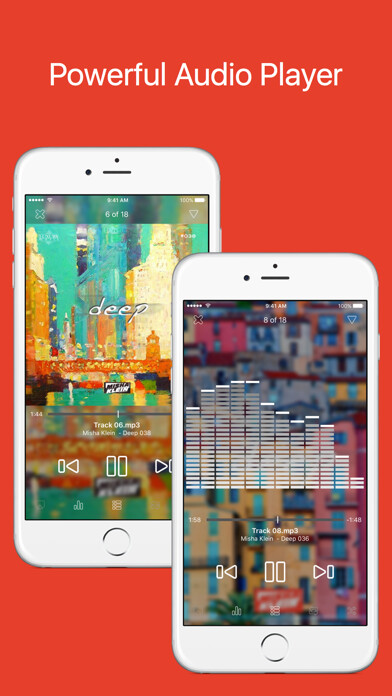 Emulate iPhone app HDPlayer Pro - Video and audio player using MyAndroid