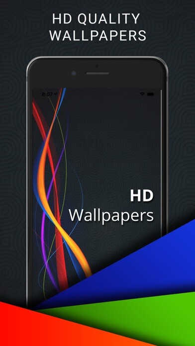 Emulate iPhone app HD Wallpaper, Fancy Background using MyAndroid