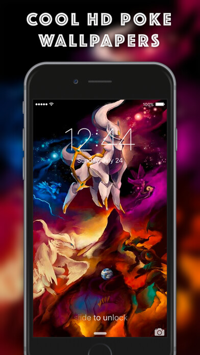 Emulate iPhone app HD Wallpapers for Pokemon Edition Free using MyAndroid