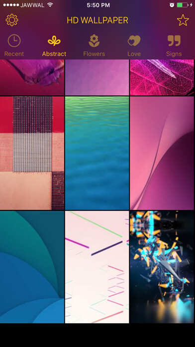 Emulate iPhone app HD Wallpapers & Lock Screens using MyAndroid