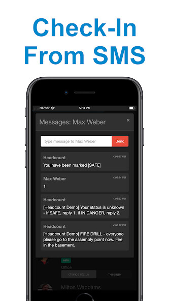 Run android online APK Headcount - the evacuation app from MyAndroid or emulate Headcount - the evacuation app using MyAndroid