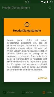Emulate Android APK HeaderDialog Sample Emulate Android APK HeaderDialog Sample
