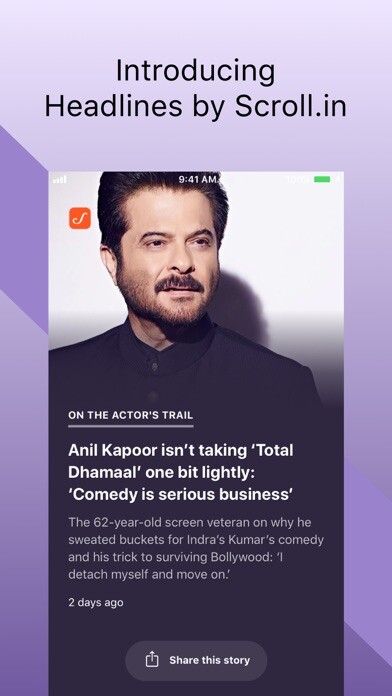 Emulate iPhone app Headlines by Scroll.in using MyAndroid Emulate iPhone app Headlines by Scroll.in using MyAndroid