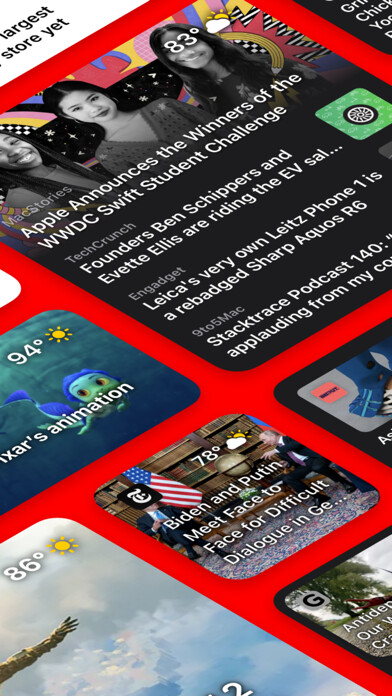 Emulate iPhone app Headlines - News & Widgets using MyAndroid Emulate iPhone app Headlines - News & Widgets using MyAndroid