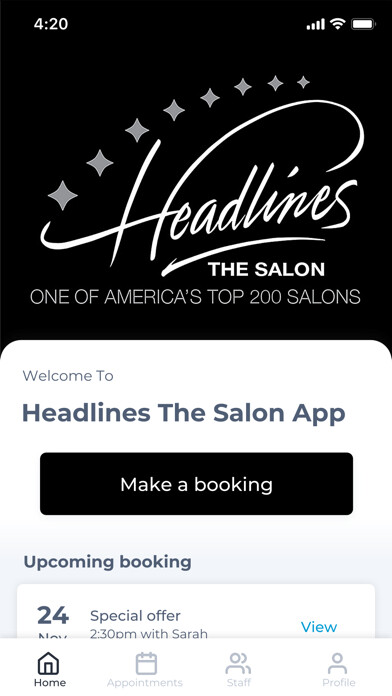 Emulate iPhone app Headlines The Salon App using MyAndroid Emulate iPhone app Headlines The Salon App using MyAndroid